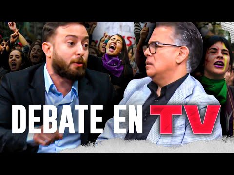 Agustín Laje Vs Periodista F3minist4 *DEBATEN* sobre el #8m