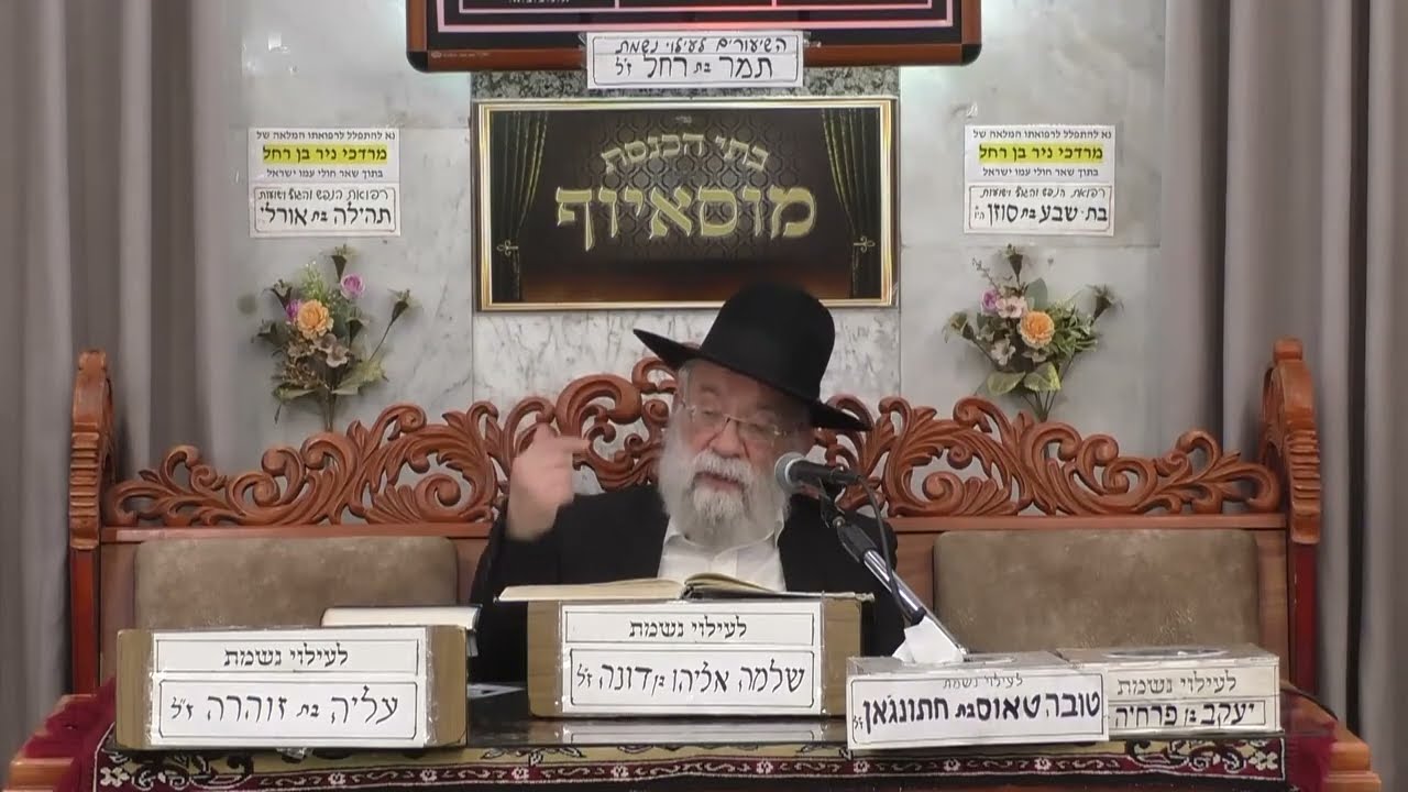 הרב אהרון ירחי | הלכות פורים דמוקפין - קריאת מגילה, משלוח מנות ומתנות לאביונים