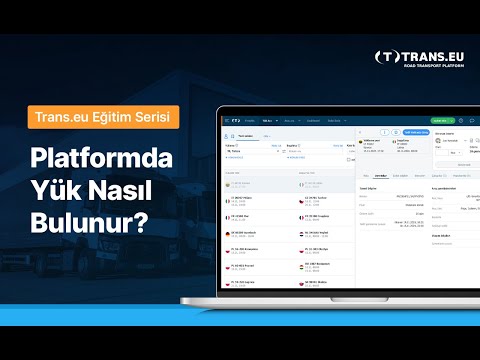 Trans.eu Platformunda Yük Nasıl Bulunur?