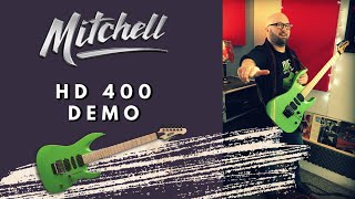 Video thumbnail for Mitchell HD400 Demo. DiMarzio, Tesi Switch by Chris Malone