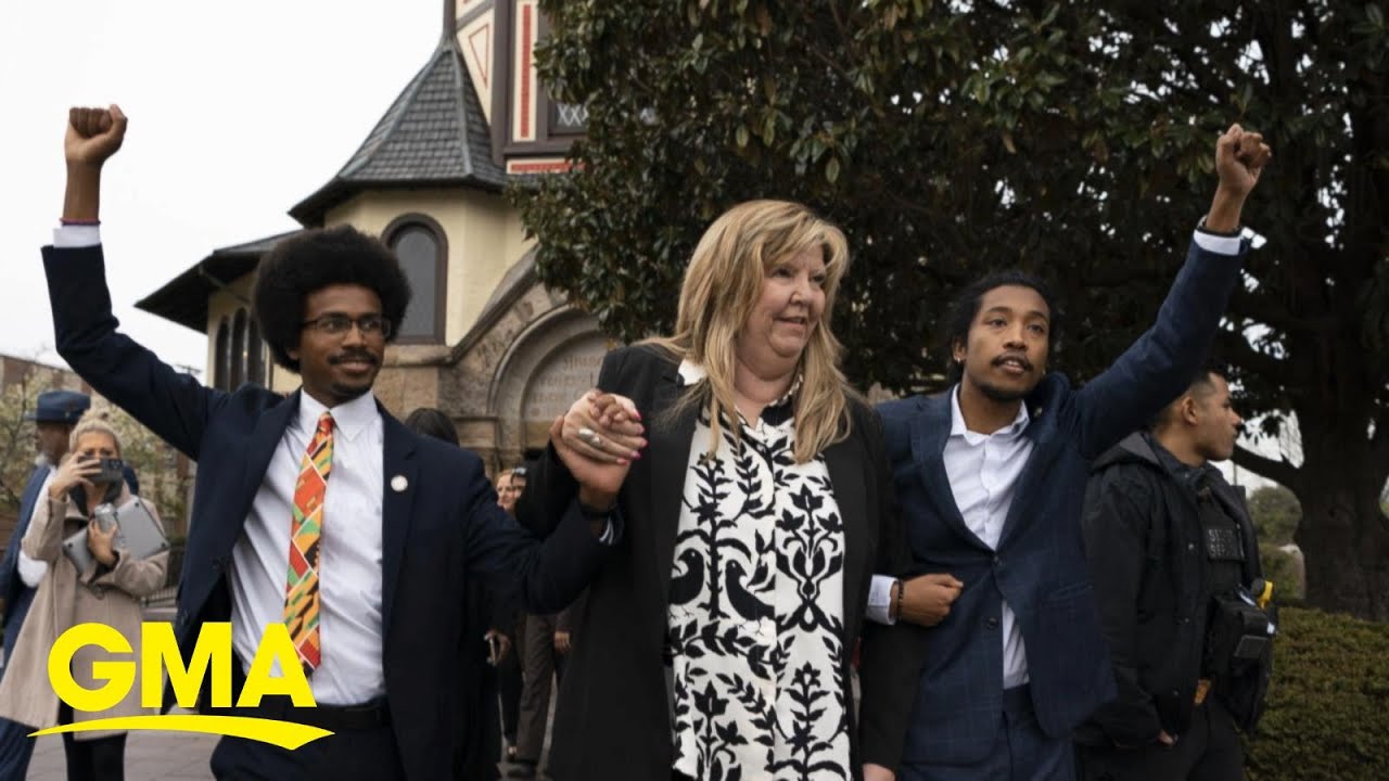 Tennessee legislature expels 2 of 3 Democrats for gun control protests l GMA