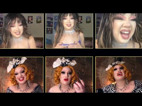 🔮 Jinkx Monsoon and Willow Pill doing impressions