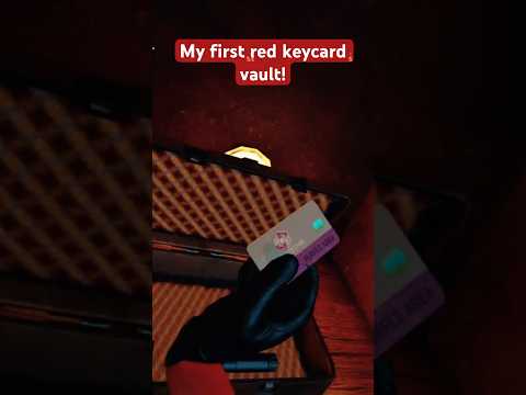 My first red keycard vault! #ghostoftabor #Vr