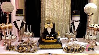 60th Elegant Birthday Party - D&R Decor - Toronto, GTA