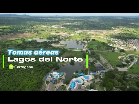 Tomás aéreas de Lagos del Norte - Lotes en  Cartagena - cerca de playa 🏖️