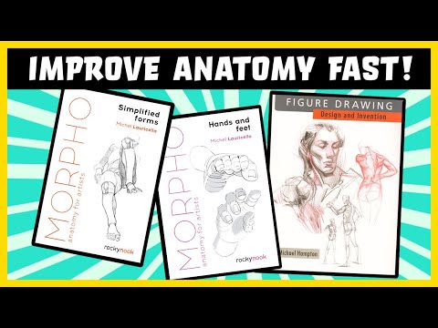 MUST-HAVE Anatomy Books for Artists | Art Books for Figure Drawing