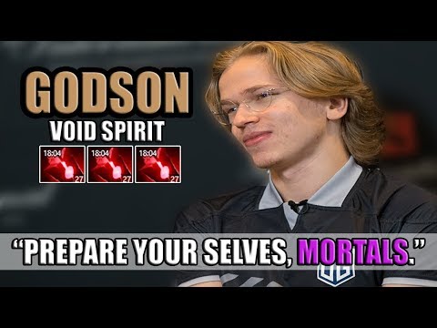 HOW TO PLAY VOID SPIRIT BY TOPSON GOD - NO DEATHS, 27 BLOODSTONE - DOTA 2 DOTA 2