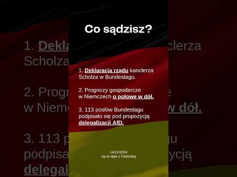 Up to date z Fedorską 14/11/2024