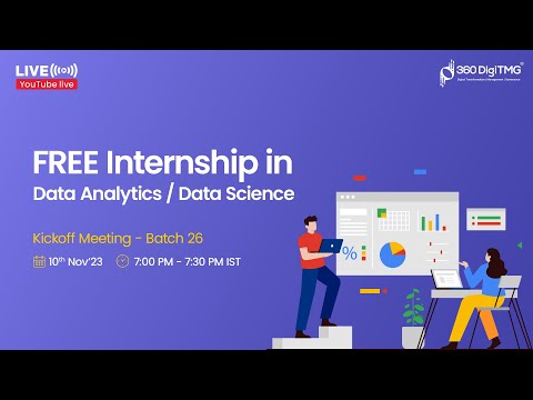 Free Data Analytics Data Science Internship | Batch 26 | 360DigiTMG