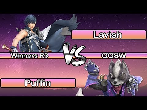 GGSW 142 - Lavish (Chrom) Vs Puffin (Wolf) Smash Ultimate Winners R3