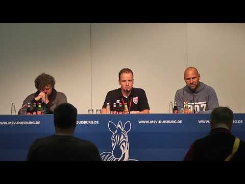 Uerdingerblock KFC Uerdingen - Waldhof Mannheim Pressekonferenz