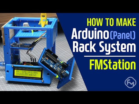 FMStation / Arduino Panel Rack System 1.0 by fmtuve - Thingiverse