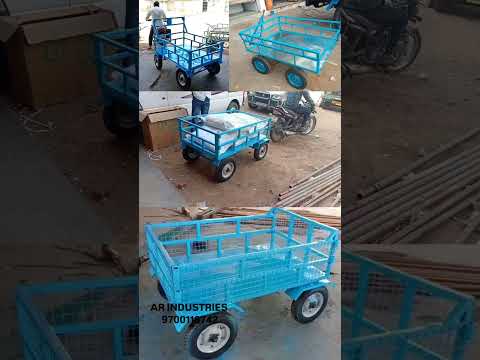 4 shelves stainless steel kitchen trolley