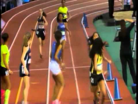 Girls 4x200m EE Heat 2 - New Balance Indoor Nationals 2011