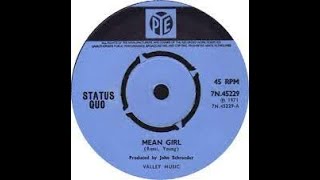 Status Quo Mean Girl Lyrics