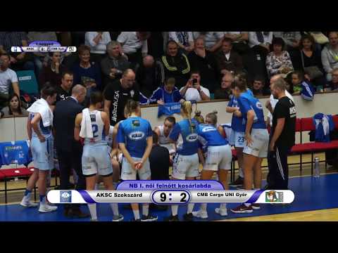 AKSC Szekszárd  - CMB Cargo UNI Győr   80-70      NB I. női felnőtt kosárlabda