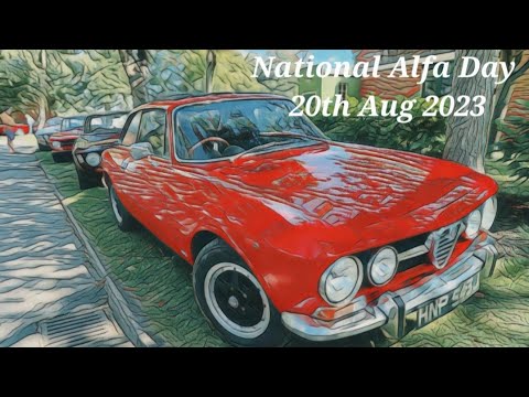 National Alfa Day at Bicester, 20th Aug 2023