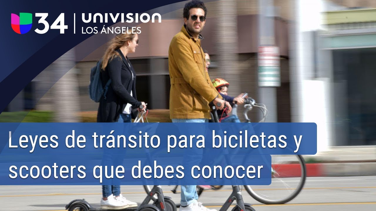 Watch Estas son las reglas de tránsito que todo usuario de bicicleta o scooter en Los Ángeles debe conocer Now Estas son las reglas de tránsito que todo usuario de bicicleta o scooter en Los Ángeles debe conocer