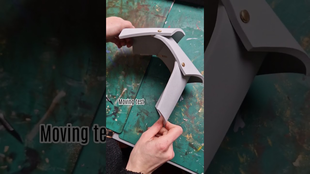Create your own shoulder armor woth THIS technique! 🖌🪡 #cosplay #craft #diy #diycrafts #cosplaygirl