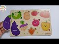 Vegetables Puzzle Learn Vegetables Name Educational Videos For Kids