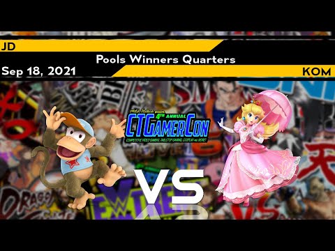 [Smash Ultimate] CT Gamercon (Pools Winners Quarters) - JD vs KOM