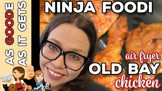 Air Fryer Old Bay Chicken Legs (Ninja Foodi)