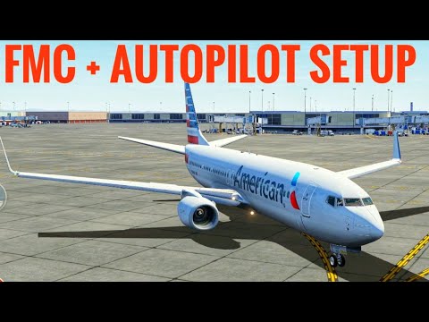 X-Plane 10 GloMo - FMC and Autopilot Setup