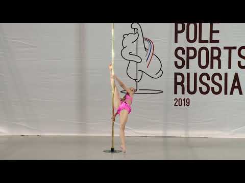 Коростылева Татьяна Pole Sports Russia 2019 Novice 10-14 Elite 3 место