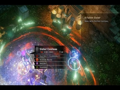 Dragon Age Inquisition Find Fallen Sister Costeau in Veridium Mine