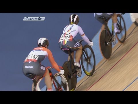 Cycling Track Women's Keirin Second Round Full Replay -- London 2012 Olympic Games