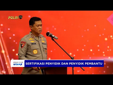 KAPOLDA KALTENG TEKANKAN NILAI RESPONSIF SAAT BUKA SERTIFIKASI PENYIDIK DAN PENYIDIK PEMBANTU