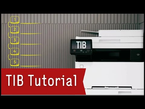 Wie drucke ich in der TIB?