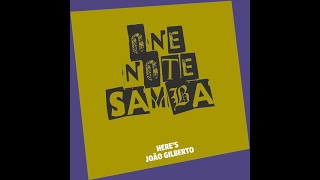 SAMBA DE UMA NOTA (One Note Samba) by Tom Jobim From MISTURA