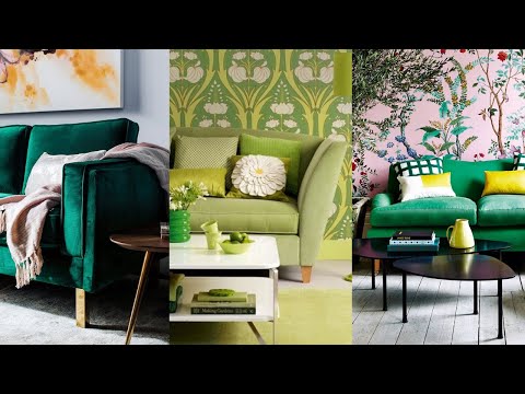 YouTube video about: What color rug goes with olive green couch?