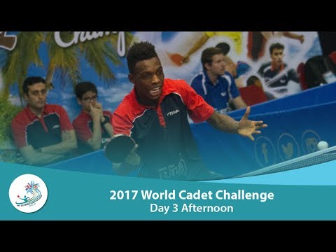 ITTF World Cadet Challenge: Day 3 Afternoon