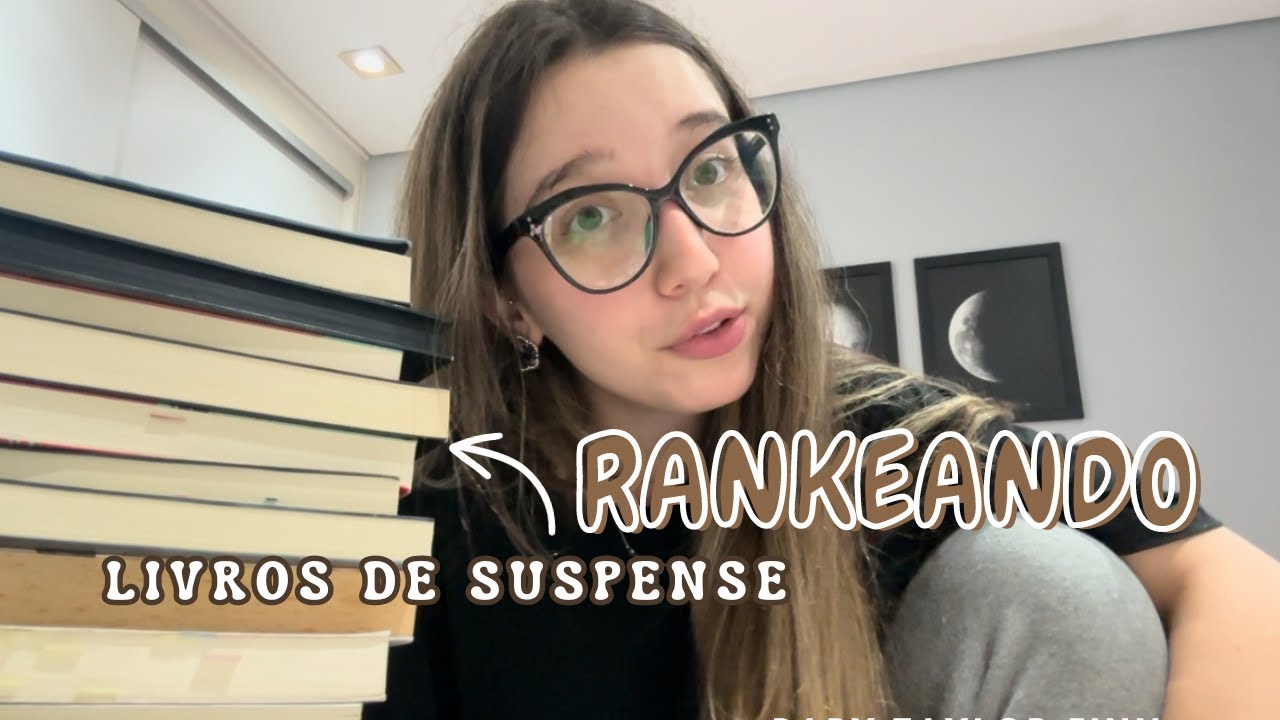 RANKEANDO todos os livros de SUSPENSE que eu já li!