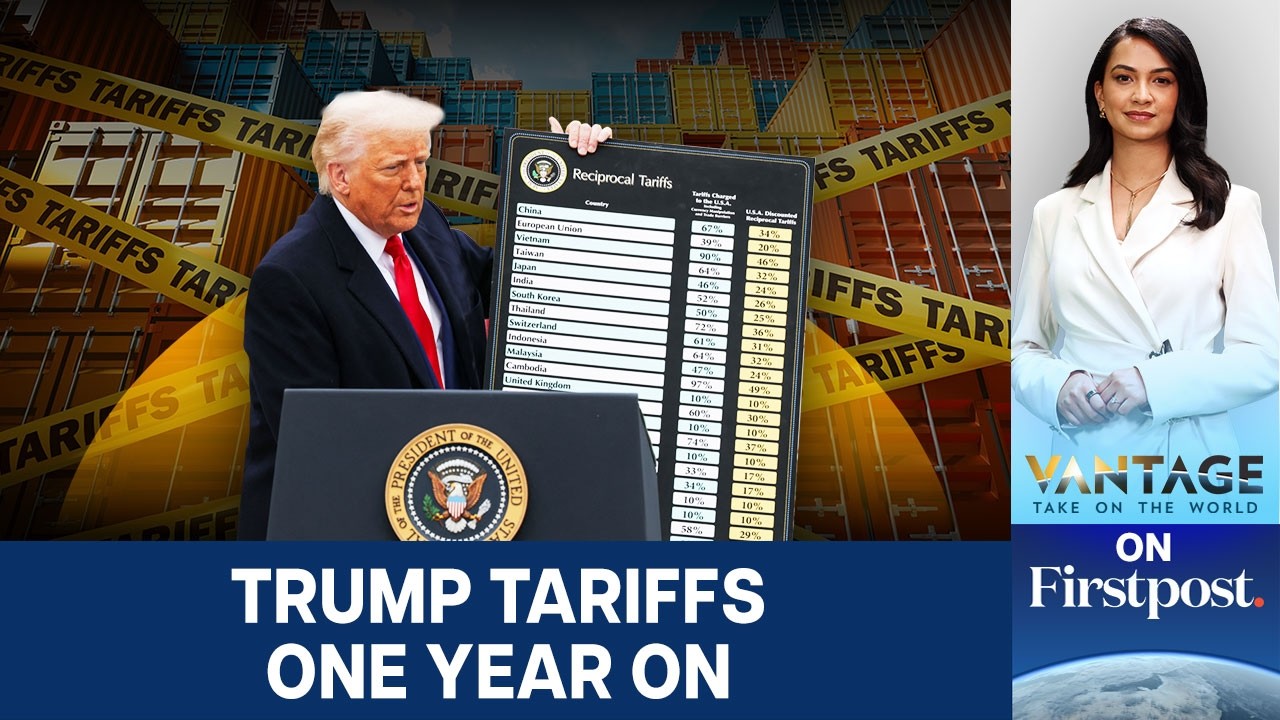 One Year of Trump Tariffs: How Global Trade Changed | Vantage on Firstpost | N18G