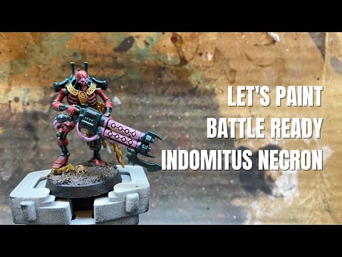 Painting Battle Ready Indomitus Necron in a Weekend