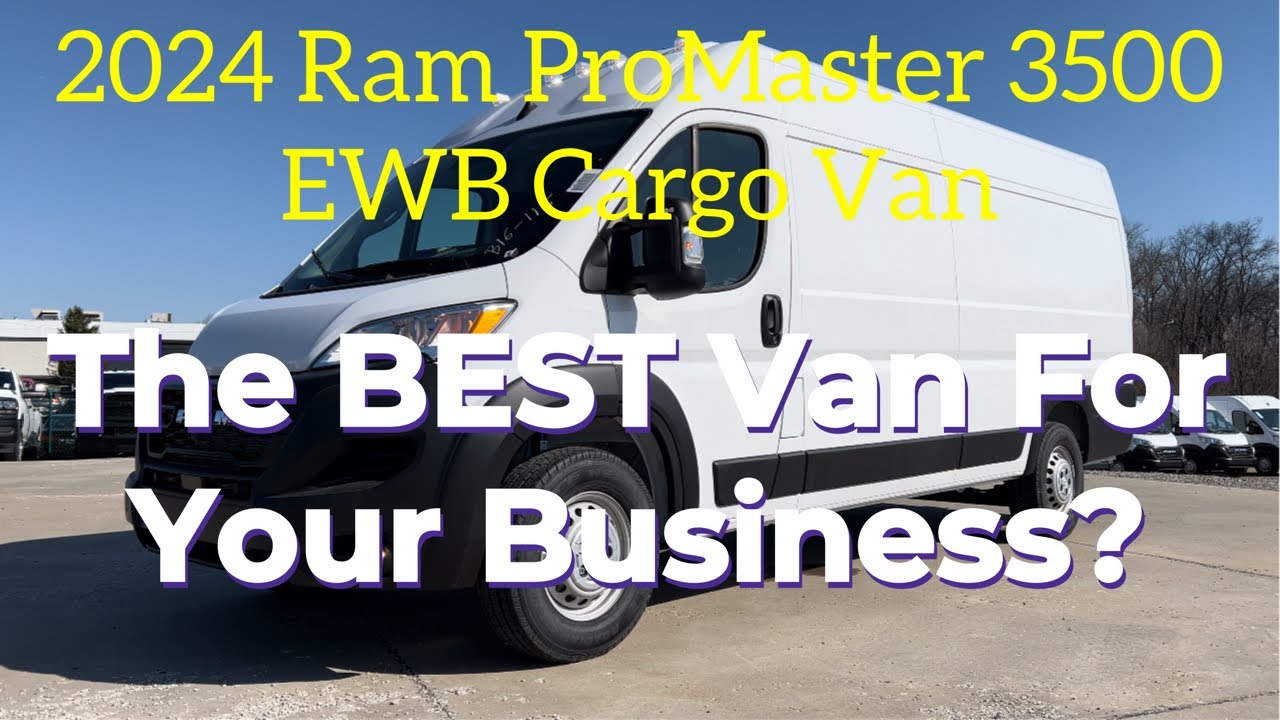 2024 Ram ProMaster 3500 High Roof Cargo Van