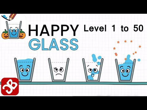Happy Glass (By Lion Studios) Puzzle Level 1 to 50 - iOS/Android - YouTube