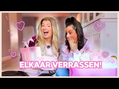 ZUSSEN VERRASSEN ELKAAR MET VALENTIJN BASKETS 🩷🎁