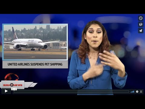 United Airlines suspends pet shipping (ASL - 3.20.18)