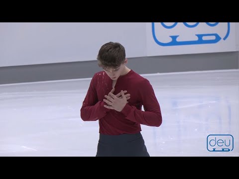 Hugo Willi Herrmann – 2024/2025 German Figure Skating Championships SP (junior)