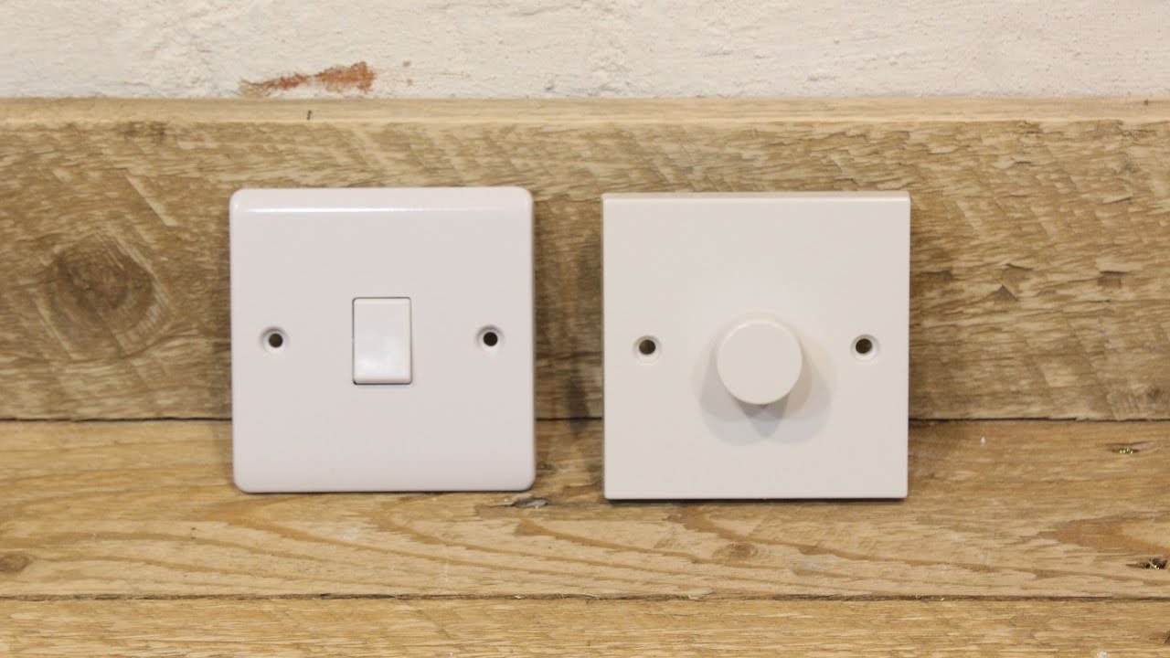 How to Change a Normal Light Switch to a Dimmer Switch