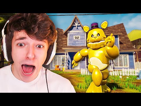 UTÍKÁM PŘED FREDBEAREM V HELLO NEIGHBOR!