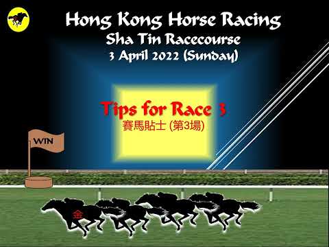 Horse Racing Tips   3 April 2022 (Sunday) for HK SHAT.