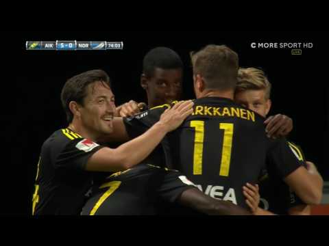 Isak med sitt andra mål för kvällen - sätter 5-0 mot Peking - TV4 Sport