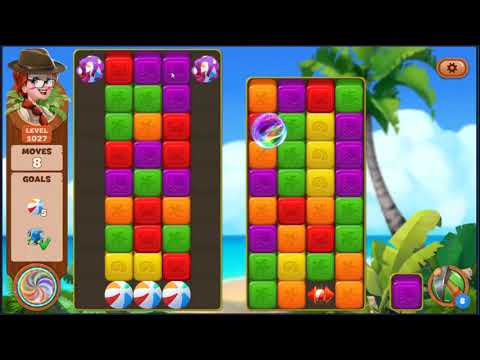 Lost Island Blast Adventure Level 1027 - NO BOOSTERS 🏝️ | SKILLGAMING ✔️