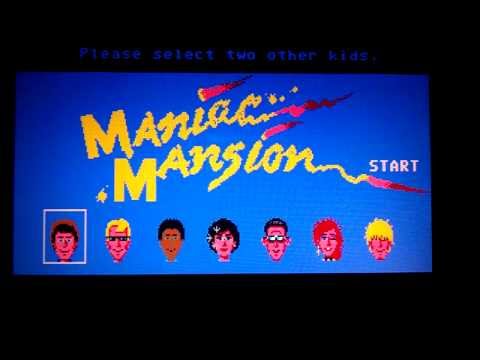 maniac mansion atari st rom