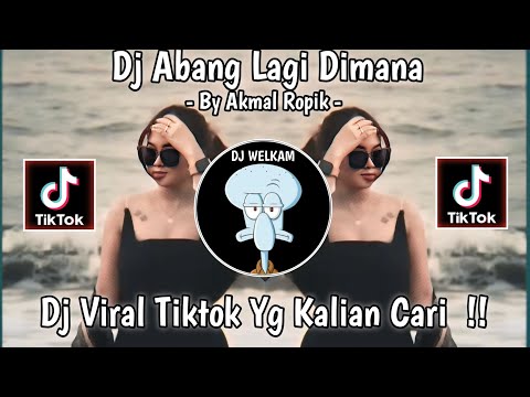 DJ ABANG LAGI DIMANA BY AKMAL ROPIK | DJ VIRAL TIKYOK 2024 YG KALIAN CARI !!
